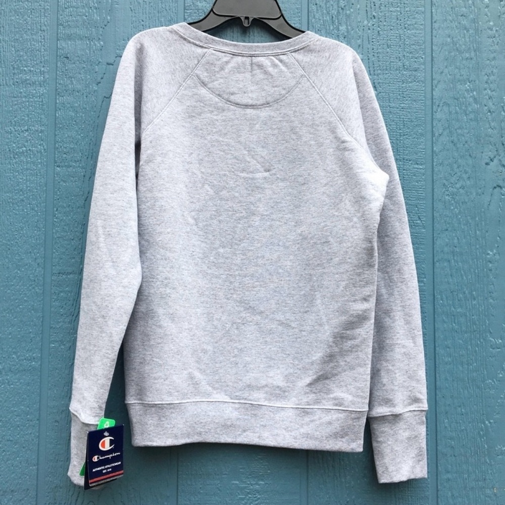 Nwt Champion Grey Multicolor Script Logo Power Bl… - image 5